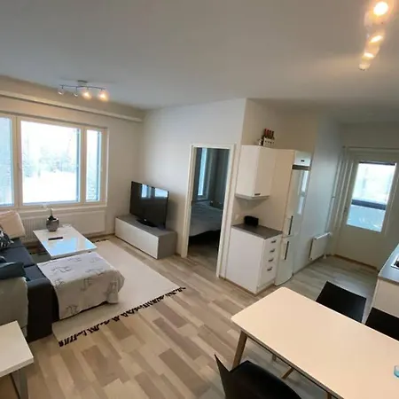 Huoneisto Bright City Apartment,near The Center Of Rovaniemi